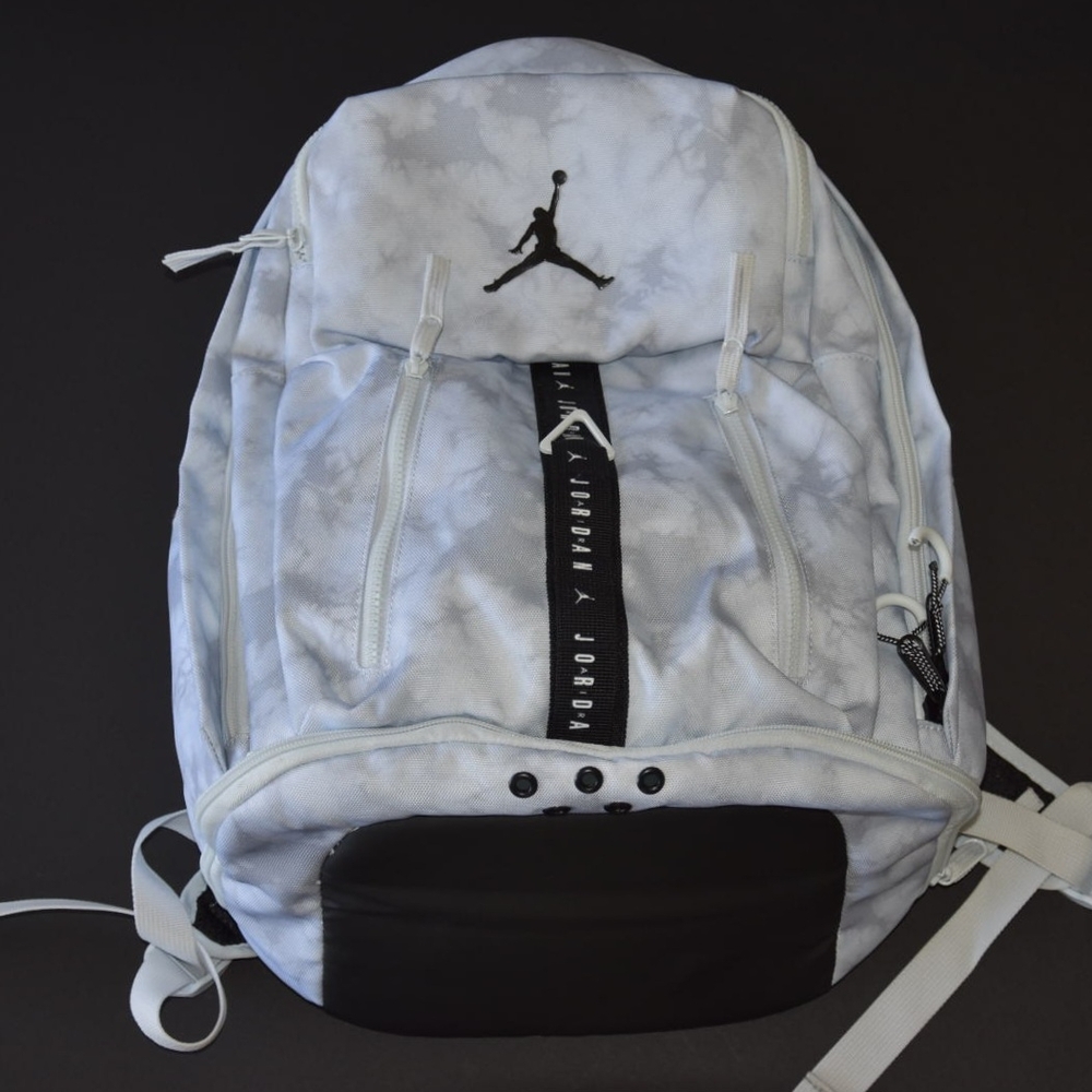 Jordan Marble White and Black Men's Backpack